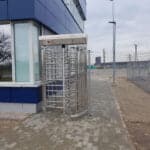 BA3-1-3-nierdzewna bramka-obrotowa wysoka Stopcontrol