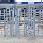 BA3-2-3 ocynkowana bramka obrotowa wysoka Stopcontrol